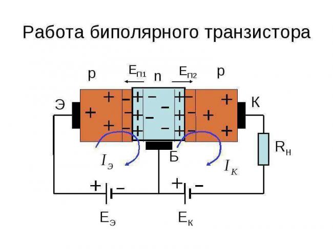Транзистор биполярного типа