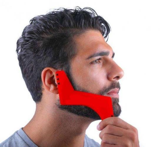 Чем хорош трафарет для бороды