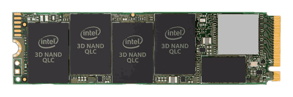 SSD с памятью QLC от Intel