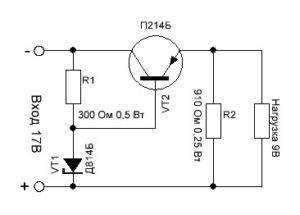 схема-простейшего-стабилизатора-с-транзистором-300x215.jpg