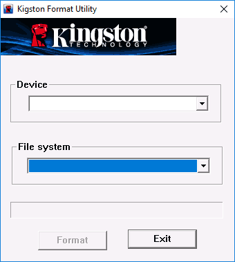 Kingston Format Utility