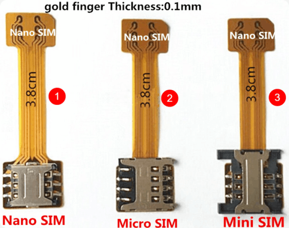 2 Nano SIM Micro-SD Memory Card Converter XIAOMI REDMI NOTE 3 4 3s PRO