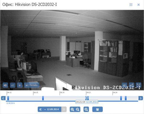 DS-2CD2032-I ИК подсветка в кабинете