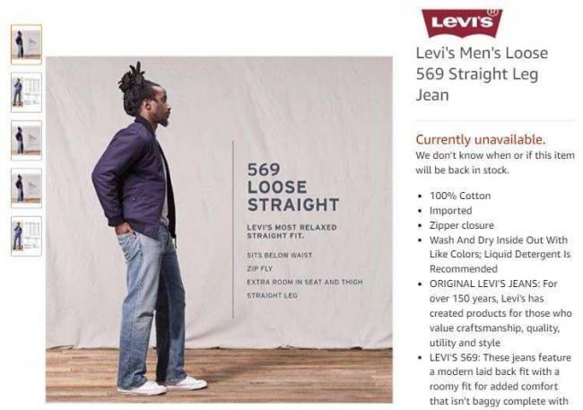 Levi’s 569 (Loose Straight)