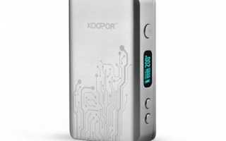 Обзор на боксмод SMOK KOOPOR Plus 200W TC/VW