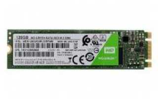 Обзор: SSD накопитель WD Green WDS120G2G0B 120Гб