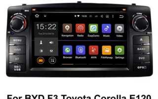 Обзор моделей магнитолы для Toyota Corolla