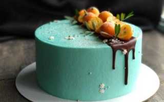 Торт с шоколадными подтеками: пошаговый рецепт приготовления в домашних условиях