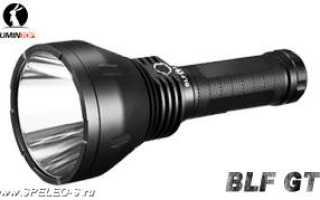 Обзор Lumintop BLF GT70 — монарик-монстр со светом на 1.5км+