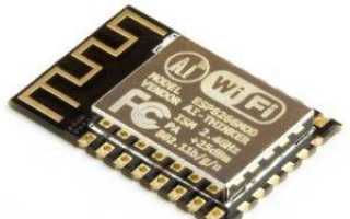 Подключение и настройка WiFi модуля ESP8266-01