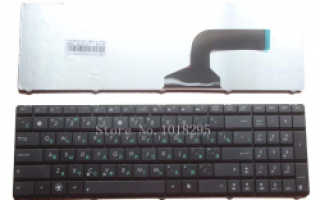 Клавиатура для ноутбука Asus K53s, K54, K72, K73 черная