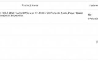 Портативная мини колонка MINI X6U Bluetooth и mp3 плеером