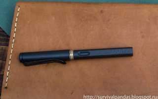 Обзор перьевой ручки Lamy Safari Charcoal