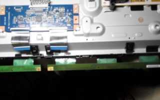 Как проводится ремонт и замена LED-подсветки на телевизорах Samsung?
