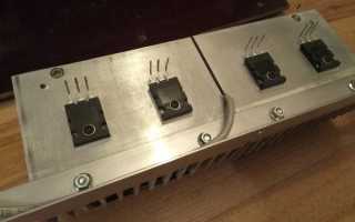Радиоконструктор усилителя мощности JLH1969 mini 3 Ватт х 2 на транзисторах pnp