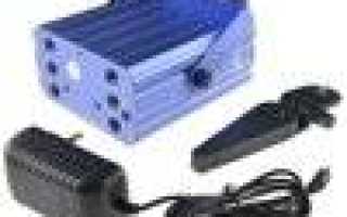Лазерный проектор 4в1 Mini Laser Stage Lighting, стробоскоп, лазер шоу