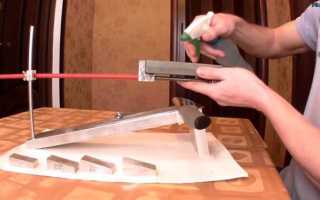 Самодельный станок для заточки ножей своими руками: схема, инструкция, особенности изготовления