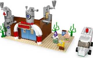 Лего Губка Боб (Lego Sponge Bob)