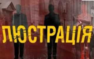 Люстрация: что это такое простыми словами