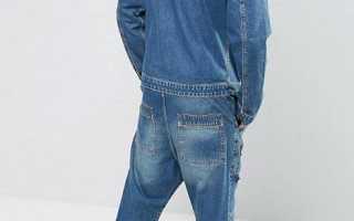 Мужской джинсовый комбинезон: какие бывают и с чем носить