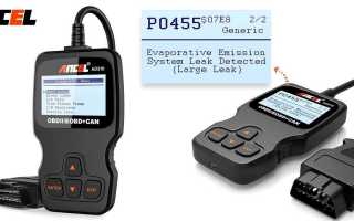 Автомобильный сканер ANCEL AD310 — инструкция, обзор и прошивка