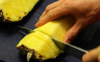Как почистить ананас в домашних условиях ножом: быстро и красиво!