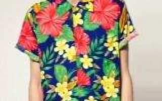 Мужская гавайская рубашка: как выбрать и с чем носить?