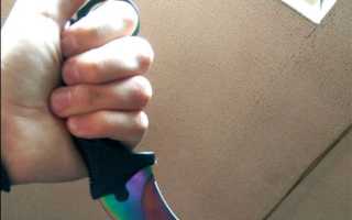 Как разработать чертеж для ножа керамбит, советы новичкам