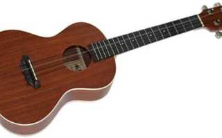 Укулеле — маленькая гавайская гитара на 4 струны