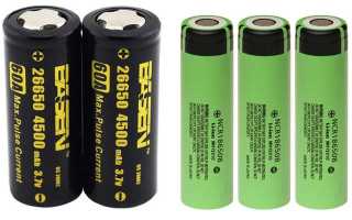 Обзор, тест 26650 аккумуляторов  AWT 5200 mAh 45A