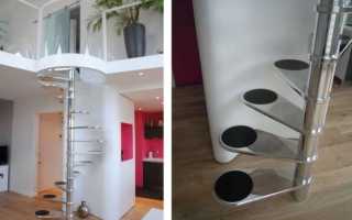Компактные лестницы в интерьере — простой способ сэкономить пространство